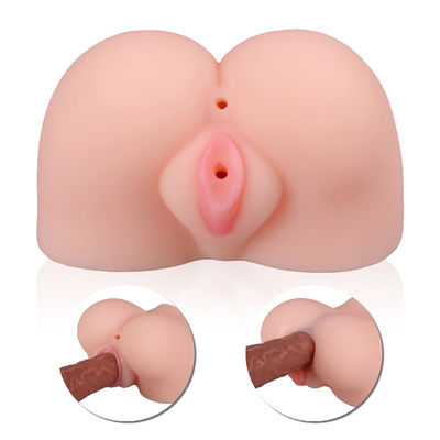 Top Jual 1.1kg Silikon Mainan Seksi Vagina Boneka Seks Masturbasi Mainan untuk Pria Pantat Boneka Sex