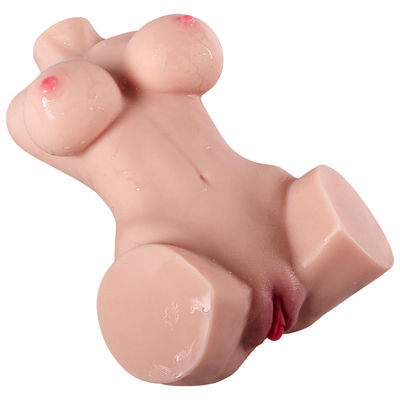 5.5Kg Boneka Setengah Tubuh Boneka Seks Tubuh dengan Kerangka Logam Kehidupan Nyata Vagina Pria Masturbasi Mainan Seks Dewasa untuk Pria